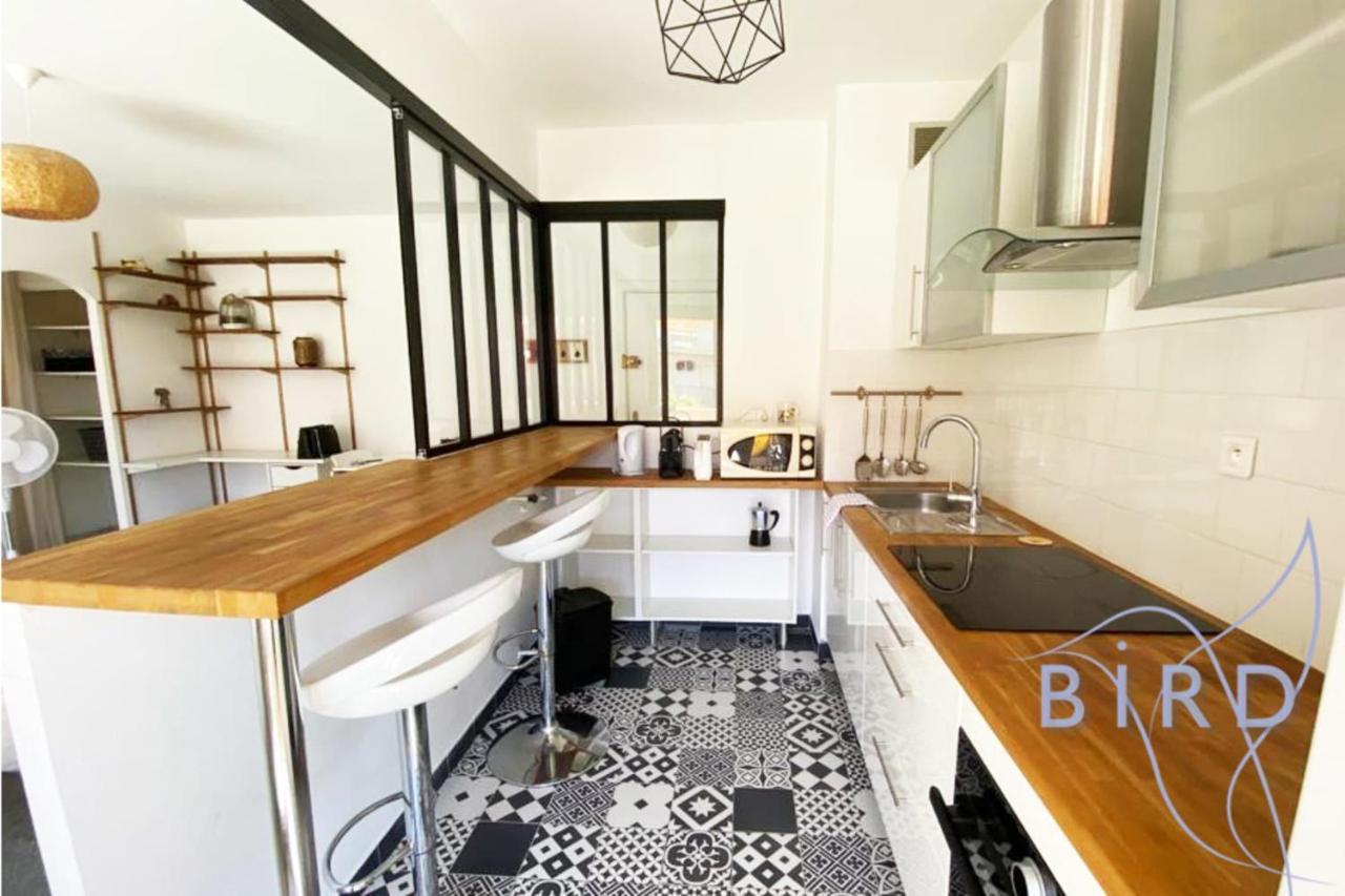 Bright Flat Near To The Beach & Harbor Saint-Laurent-du-Var Exterior foto